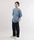 H180 / 54kg / B85 / W68 / H94 / 着用サイズ:L Coastal Snow Heather